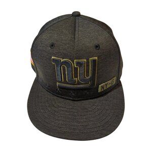 New York Giants Salute To Service New Era 59fifty Fitted Cap 7 1/4 Like New Rare